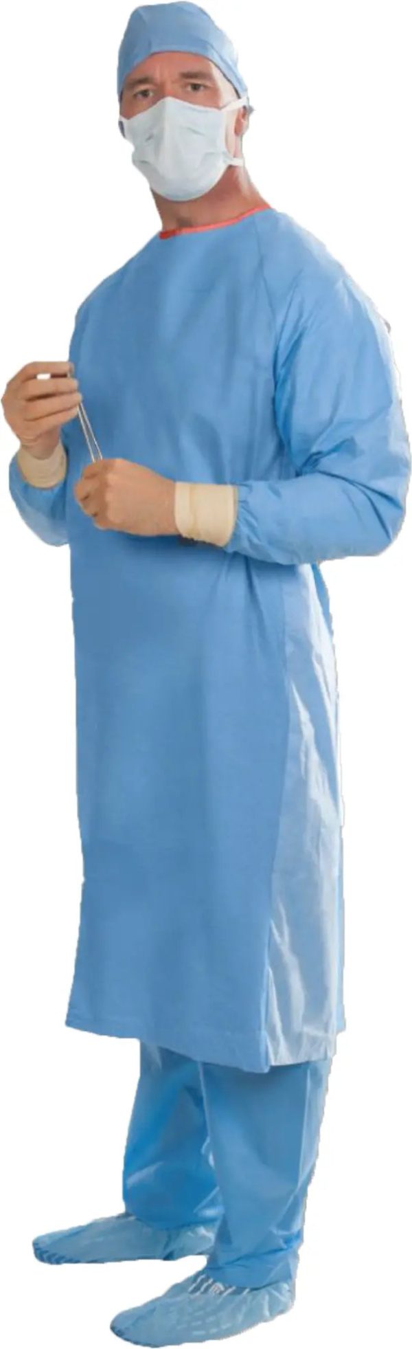Disposable Impervious Nonsurgical Isolation Gowns - AAMI Level 4 - Knitted Cuffs Hot on Sale